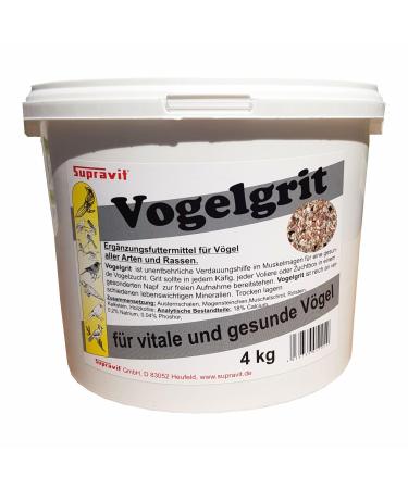 SUPRAVIT bird grit 4 kg - supplementary feed for birds