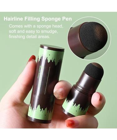 Maigoole Hairline Shadow Powder Hairline Contouring Shadow Powder Waterproof Janenisa Hair Powder Natural Shade Hairline Powder Hairline Powder Stick for Cover Gray Hair Root Brown - Buy Online on GoSupps.com