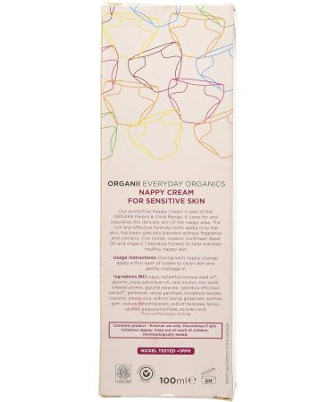 Organii Protective Diaper Cream - Best Natural Care for Baby's Skin | Soothing Hypoallergenic International Shipping - Buy Online on GoSupps.com