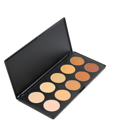 FantasyDay 10 Color Long-Lasting High Opacity Concealer Palette | Full Coverage Contouring Makeup Gift Set with Applicator - Buy Online on GoSupps.com