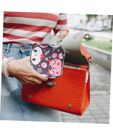 Healeved 5-Set Aunts Towel Keeping Pads for Teenagers - Portable Menstrual Tape Bags for Girls - Polyester Coin Tin Holder Bracket - Buy Online on GoSupps.com