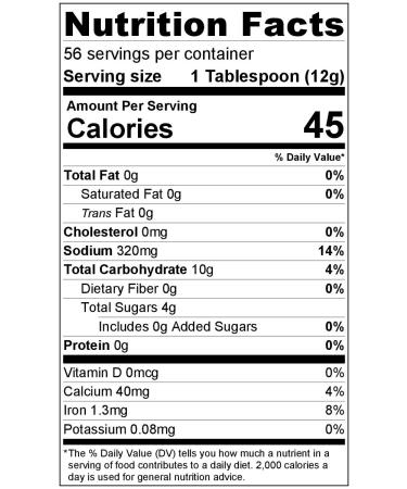 Worcestershire Sauce Powder - Hoosier Hill Farm 1.5LB Jar - Buy Online on GoSupps.com