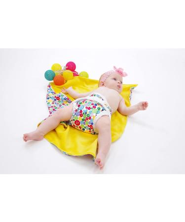 Petit Lulu Cloth Nappy Wrap | One Size (11-35.2 lbs) | Hook & Loop | Reusable Diaper Wrap - Buy Online on GoSupps.com