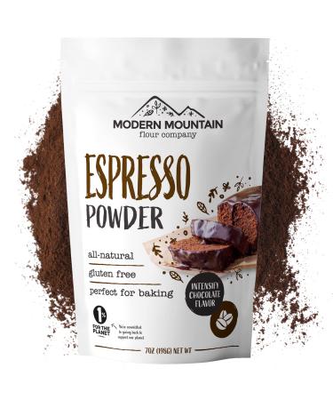 Espresso Powder for Baking - Achieve Rich Chocolate Flavor - Great for Baking - All-Natural - Fine Powder - Easily Dissolves - Gluten Free - Non-GMO - Convenient Resealable Pouch (7oz) - Buy Online on GoSupps.com