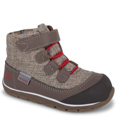 See Kai Run Kids Sam Waterproof Hiking Boot - Little Kid (4-8 Years) Size 11, Brown/Red - Buy Online on GoSupps.com