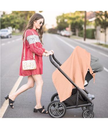 Goiern Breastfeeding Towel - Soft Musselin Nursing Cover for Babies | Breathable & Stylish Nursing Care in Rosa - Buy Online on GoSupps.com