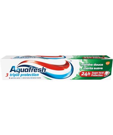 Aquafresh Triple Protection Toothpaste For Strong Teeth and Fresh Breath Sweet Mint Flavor Pack of 4x75ml - Buy Online on GoSupps.com