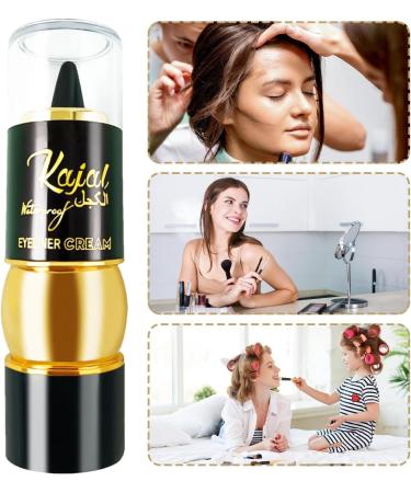  Nbhuiakl Beauty Cosmetics Quick-Drying Water-Resistant Gel Eye Pencil Black - Buy Online on GoSupps.com