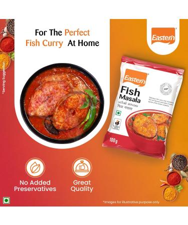 Eastern Fish Masala 100G/3.5Oz 100% Natural - Buy Online on GoSupps.com