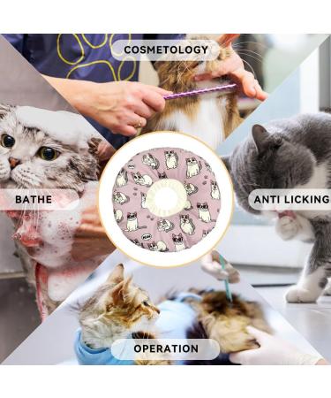 Kytpyi Halskrause Cat Collar - Adjustable Stain-Resistant Breathable Waterproof for Cats & Dogs (17-27cm) - Shop Now! - Buy Online on GoSupps.com