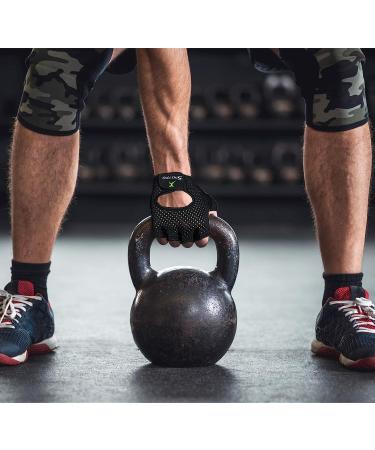 Spacepower Workout Gloves - Lightweight Breathable Gym Gloves for Men & Women - Small Black - Buy Online on GoSupps.com