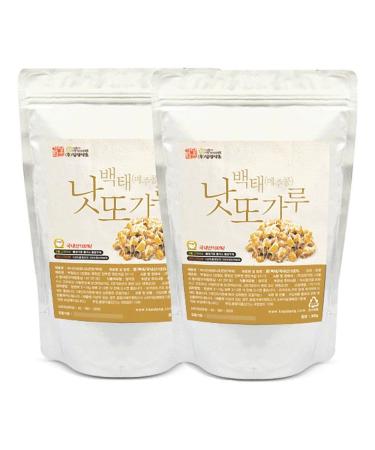 Soybean Natto Powder 2 Pack 100% Natural Nattokinase Freeze-Dried Fermented Food Vitamin K2 Total 21.1oz(600g)
