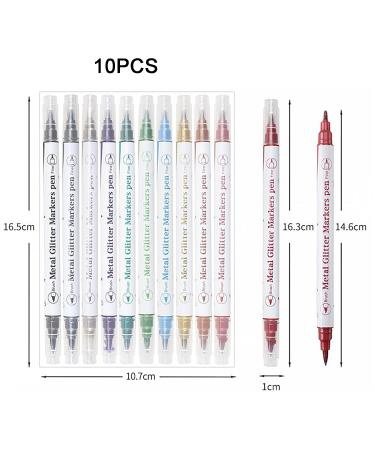 Neoreser 10 Colors 3D Nail Art Pencil Set - Dual-End Nail Tips & Graffiti Design Tools for DIY Beauty & Manicure - Buy Online on GoSupps.com