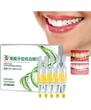 Buy Tlopa Ampoule Toothpaste & Serum - 3V Teeth Whitening Essence | Tartar & Stain Remover | 10 & 50 Pcs Available - International Shipping - Buy Online on GoSupps.com