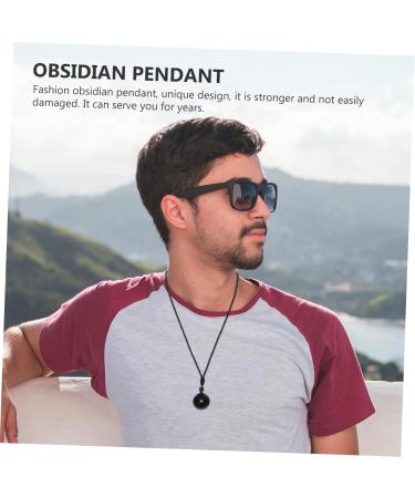 Shop Healvian Obsidian Necklace with Safety Buckle - Classic Chinese Crystal Jewelry | International Shipping Available - Buy Online on GoSupps.com