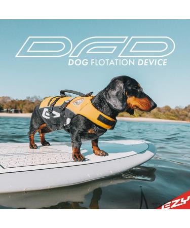 Ezydog DFD Life Jacket for Dogs - Adjustable Dog Swimming Vest with Handle & Reflectors (Large Red) - Best Safety Life Jackets for Dogs - Buy Online on GoSupps.com