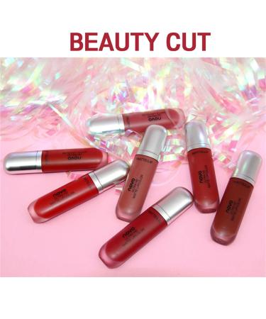 Deep Dark Red Lipstick Set | Long-Lasting 24-Hour Matte Lip Liner & Gloss Stain for Women - Buy Online on GoSupps.com