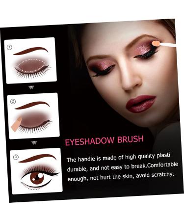 Balacoo 400 pcs Double-end Sticks Cosmetic Disposable Tool Eyeshadow Dual-sides Professional - Buy Online on GoSupps.com