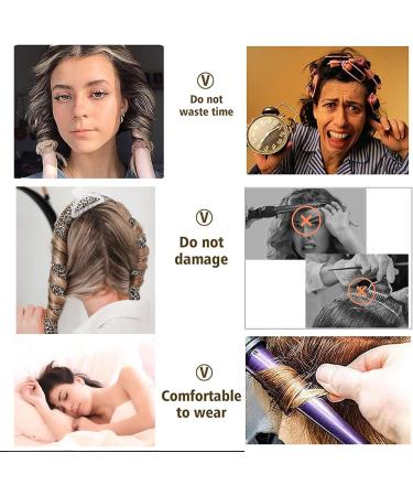 Nastro Ricci Senza Calore Heat Free Curling Rod Headband Silk Curling Iron Soft Sleeping Curling Iron Set Curly Wavy Hair Cur - Buy Online on GoSupps.com