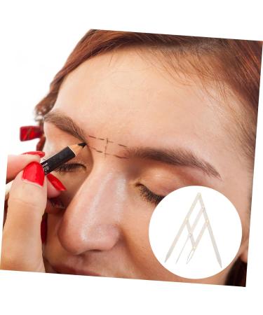 DOITOOL 1pc Second Generation Scale Eyebrow Balance Ruler Molds Eyebrow Measuring Rulers Cosmetic Bag Metal - Buy Online on GoSupps.com