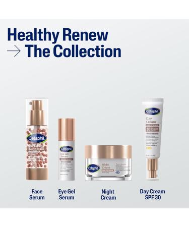 Cetaphil Healthy Renew Skin Tightening Night Cream 1.7 Oz Wrinkle Repair Cream for Face with Peptides Retinol Alternative Cream For Sensitive Skin Fragrance Free - Buy Online on GoSupps.com