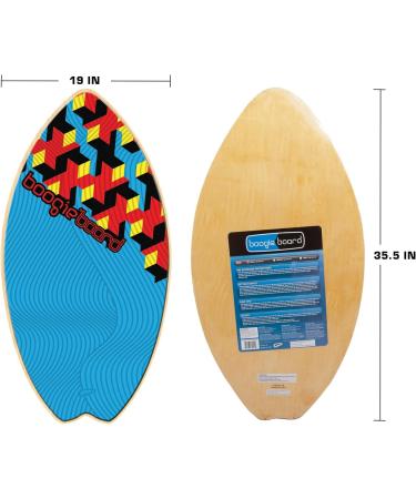 Wham-O Boogieboard Eva Skim Board 35.5" | Soft 3D Grip Pad | Multilayered Wooden Core |High Performance Shapel | Surfboard for Ocean  Sea  River  Pool - Buy Online on GoSupps.com
