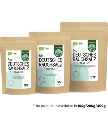 Alpi Nature Granul s de Sel Fum Allemand BIO 1-3 mm 200g Sel de Mer Granul au Bois de H tre Fum Froid 200 g (Lot de 1) - Buy Online on GoSupps.com