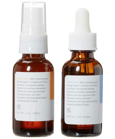 Cosmedica Skincare Set: Vitamin C Super Serum + Hyaluronic Acid - Buy Online on GoSupps.com