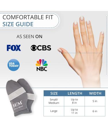 Halo Ice Gloves - Hand Ice Pack for Hand Injuries Finger ice Pack Carpal Tunnel- Chemotherapy Neuropathy Cold Gloves - Neuropathy Gloves - Cold Therapy for Hands - Arthritis Mittens Microwave Large - Buy Online on GoSupps.com