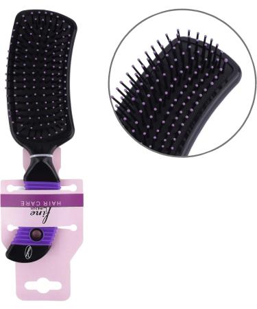 Pin Hair Brush 9 Row Plastic Handle (811-10) - Gentle Detangling Brush for All Hair Types - Buy Online on GoSupps.com