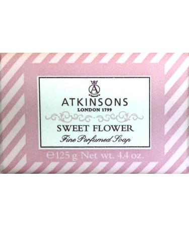 Atkinsons 6 x ATKINSONS Sweet Flower Soap 125 g