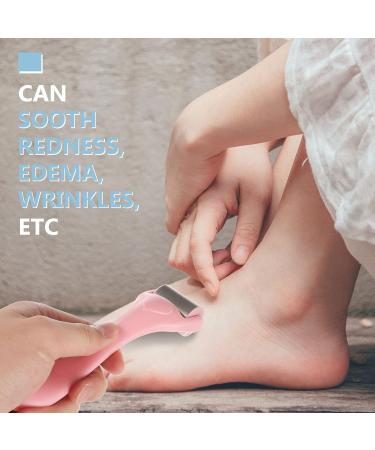 Healifty Ice Roller - Stainless Steel Anti-Aging Facial Massage Tool - Eye Massager & Skin Care Roller for Tightening & Refreshing Skin - Pink - Buy Online on GoSupps.com