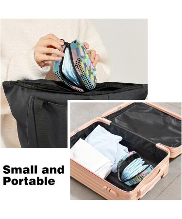Colorful Camouflage Sanitary Napkin Storage Bag | Menstrual Cup Pouch & Nursing Pad Holder - Buy Online on GoSupps.com