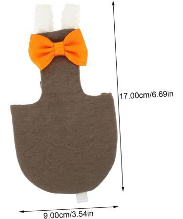 PopetPop 2-Pack Flying Bird Diapers | Small Bird Clothing & Pet Pants for Conures - 17x9cm - Buy Online on GoSupps.com