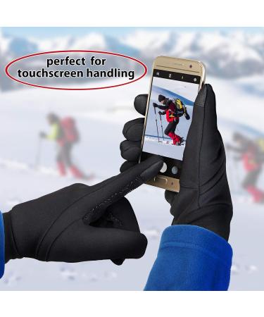 Alpidex Winter Gloves for Men & Women - Slipproof Windproof Touch Function for Biking & Running - Buy Online on GoSupps.com