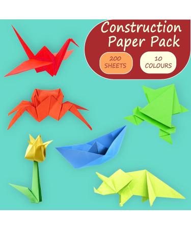 200 Sheets A4 Colored Printer Paper | 10 Colors Multipurpose Copy & Stationery Paper for DIY Art & Craft | 8.3 x 11.7 - Buy Online on GoSupps.com