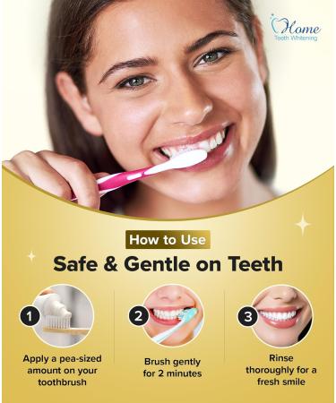 Home Teeth Whitening Toothpaste - Buy Online on GoSupps.com