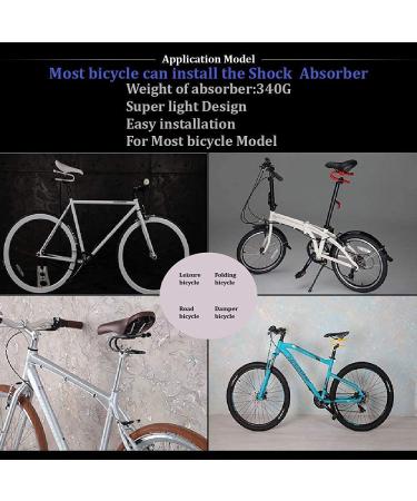 Adjustable Bicycle Seat Shock Absorber for Mountain and Road Bikes | Max Load 330 lb - Buy Online on GoSupps.com