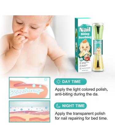 Anti Bite Nail Polish Anti-Bite Nail Polish | Bitter Nail Falling For Safe and Effective Solution to Deter Thumb Sucking Nail Care Protector  - Buy Online on GoSupps.com