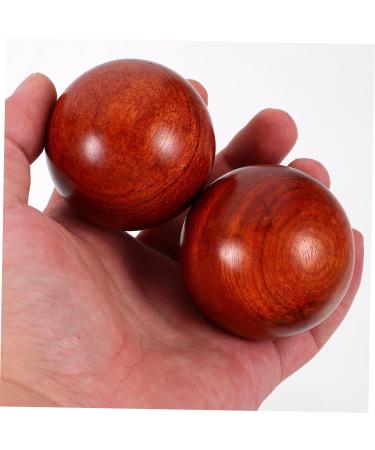 Ultechnov 6 STK Massage Balls - Muscle Massage & Acupuncture Point Therapy | Healthy Fitness & Stretching Balls | Wooden & Bamboo Gymnasium Balls - Buy Online on GoSupps.com