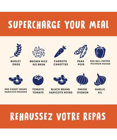 BEN'S ORIGINAL 10 Medley Caribbean Style Whole Grain Barley and Brown Rice Side Dish 240g Pouch Caribbean Style 240g - Buy Online on GoSupps.com