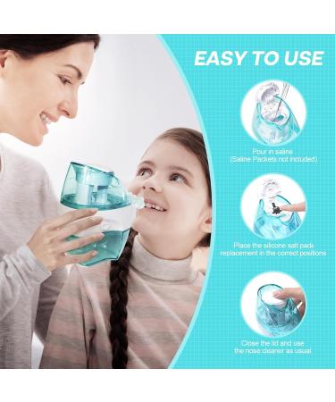 FireAnt Silicone Salt Pads Refills Compatible with Navage Nasal Care Reusable Saline Pods Replacement Accessories Easy Operation (12 Pack -Black) Black-12 Pack - Buy Online on GoSupps.com