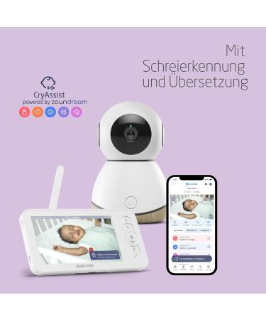 Maxi-Cosi Lake Pro Baby Monitor Camera | Ultra-HD 2K Motion Detection & Screaming Translator | Safe & Smart Baby Care | Connected Home Solutions - Buy Online on GoSupps.com