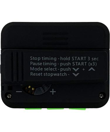 Gymboss Plus Interval Timer & Stopwatch - Black/Green Soft Coating Bundle for Gym & Fitness - Buy Online on GoSupps.com
