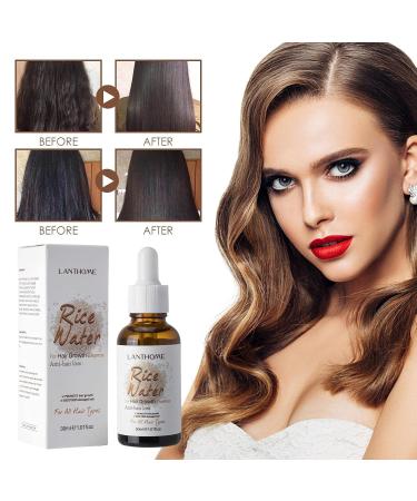 YKOP Hair Growth Serum - Rice Water Formula for Thicker Fuller Faster Hair Growth & Treatment | Nourish & Revitalize Hair - Buy Online on GoSupps.com