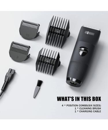 Men's Body Hair Trimmer - LXCGROOMER Groin & Ball Shaver with Ceramic Blades | Anti-Nick Guard, Waterproof Body Groomer - Buy Online on GoSupps.com