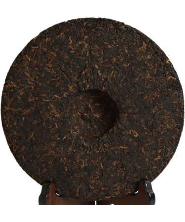 GOARTEA 2003 Banzhang Pu-erh Tea Cake 357g / Galette de Banzhang 2003 - Ripe Th Puer - Ancient Tree Golden Buds - Yunnan Organic/Bio - Buy Online on GoSupps.com