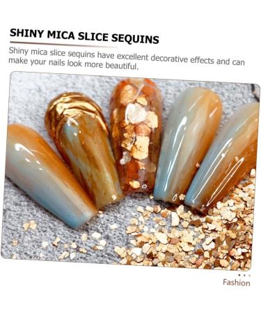  Healvian Healvian 5 Dozen Nail Decorations Manicure Supply DIY Mica Slice Glitter Decor Nail Art Flake Bling Decor Nail Polish Nail Gel Manicure Decoration Nail Art Jewelry Mica Slice - Buy Online on GoSupps.com