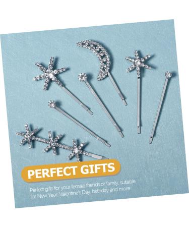Ipetboom 3 Sets Fringe Bobby Pin Girls Hair Barrettes Star Hair Clip Wedding Hair Accessories for Women Rhinestone Barrettes Women Hair Accessories Headgear Rhinestones Alloy - Buy Online on GoSupps.com