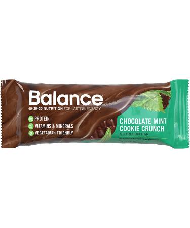 Balance Bar Protein Snacks - Chocolate Mint Cookie Crunch, Immunity Boosting Vitamins, Pack of 3 (6-Count) - Buy Online on GoSupps.com